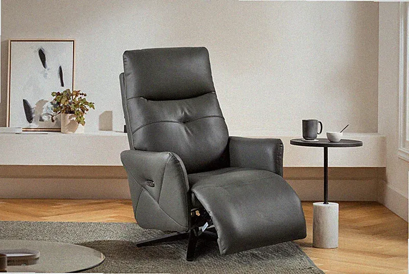 Recliner Chair With Dual Motor 360° Swivel USB Charge Port New Living Style
