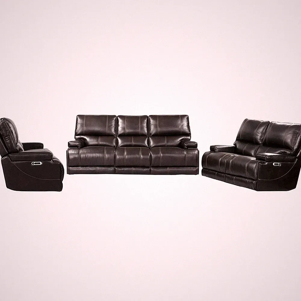 Verona Coffee - Powered By Freemotion Power Reclining Sofa Loveseat and...